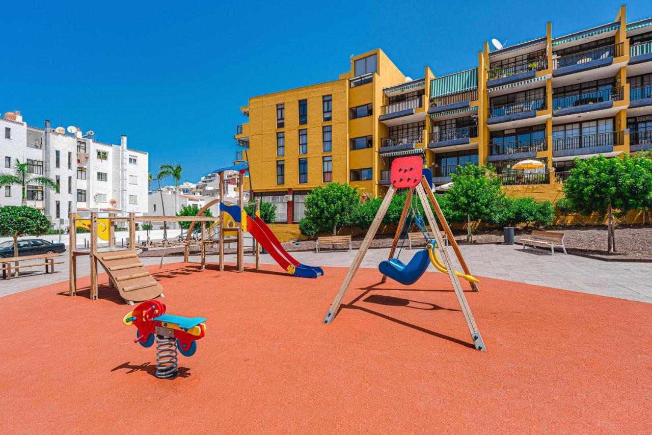 Family Apartment With 3 Bedrooms And Balcony Near Los Gigantes And Ocean بويرتو دي سانتياغو المظهر الخارجي الصورة