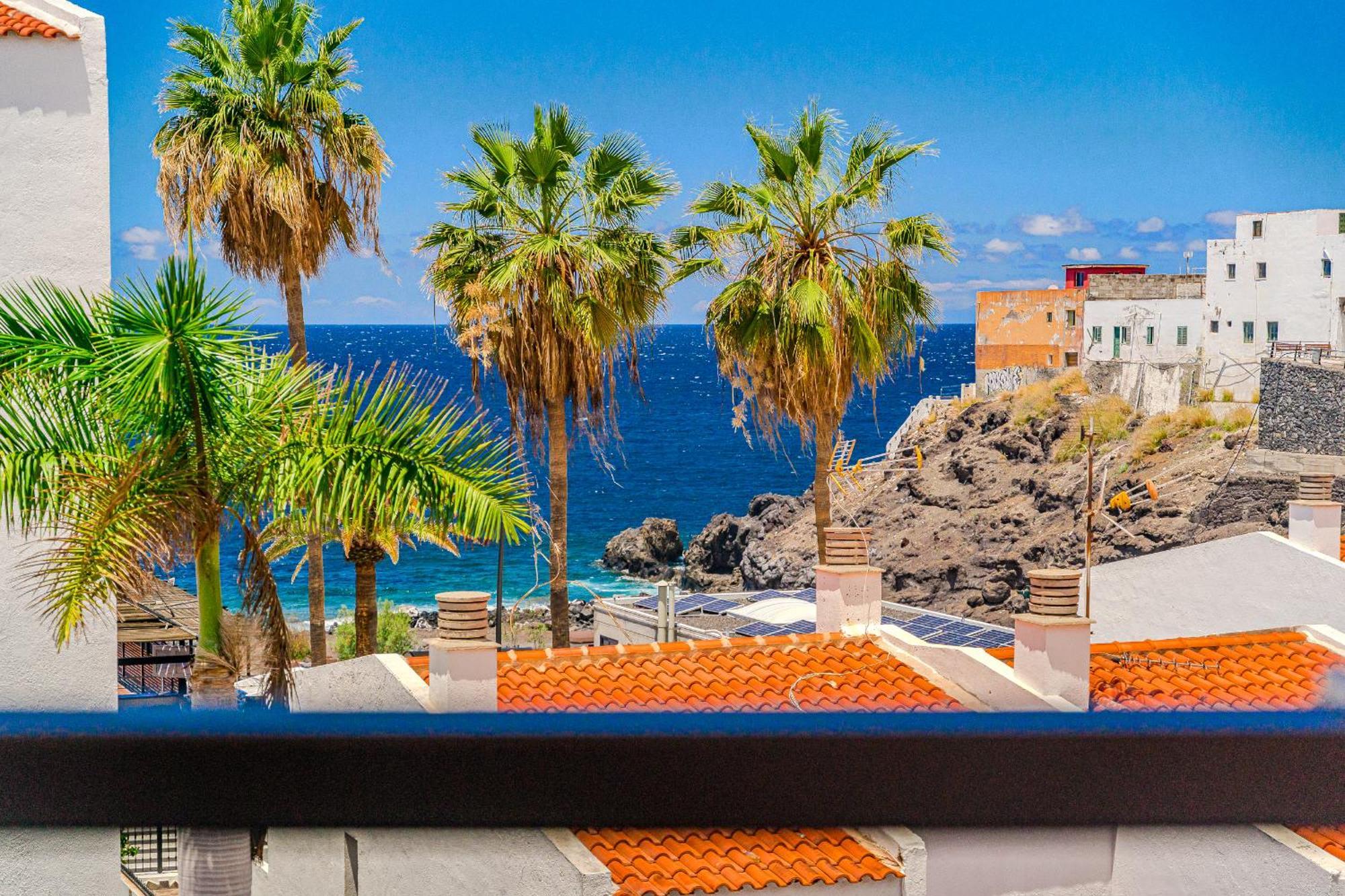 Family Apartment With 3 Bedrooms And Balcony Near Los Gigantes And Ocean بويرتو دي سانتياغو المظهر الخارجي الصورة
